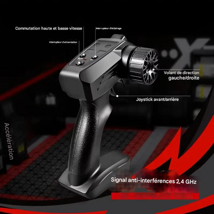 Voiture RC Drift 4x4 avec LED – Modèle Sport 1:24